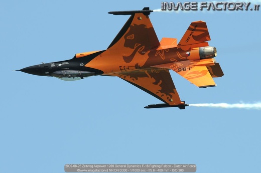 2009-06-26 Zeltweg Airpower 1289 General Dynamics F-16 Fighting Falcon - Dutch Air Force